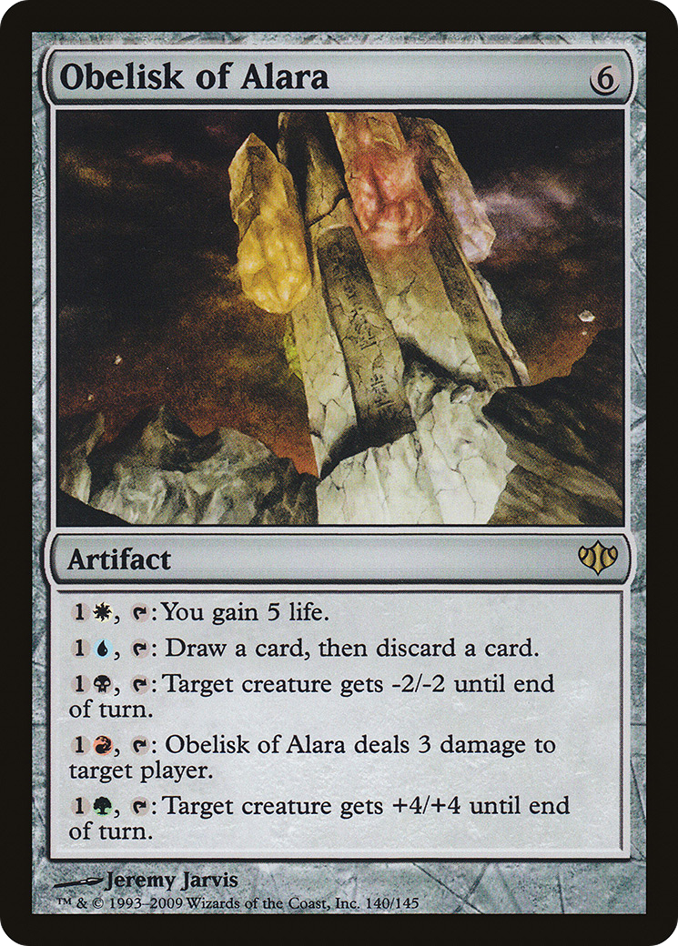 {R} Obelisk of Alara [Conflux][CON 140] - Misty Mountain Games
