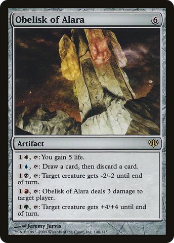 {R} Obelisk of Alara [Conflux][CON 140]