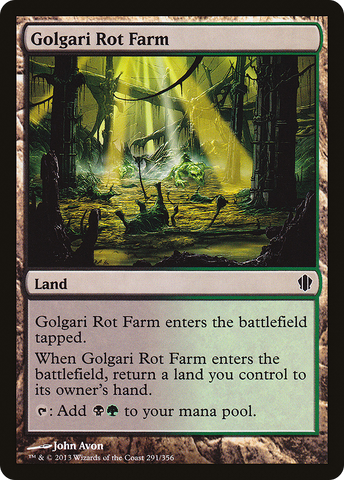 {C} Golgari Rot Farm [Commander 2013][C13 291]