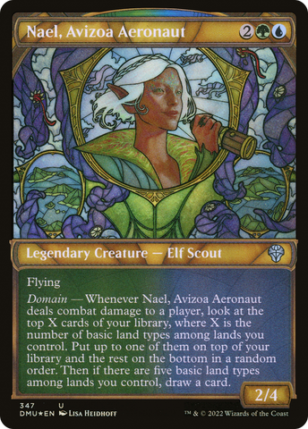 {C} Nael, Avizoa Aeronaut (Showcase Textured) [Dominaria United][DMU 347]