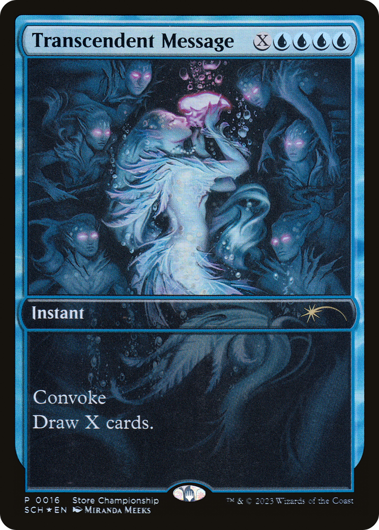 {R} Transcendent Message [World Championship Promos][PA SCH 016]