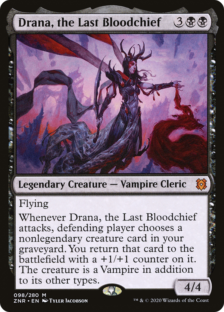 {R} Drana, the Last Bloodchief [Zendikar Rising][ZNR 098]