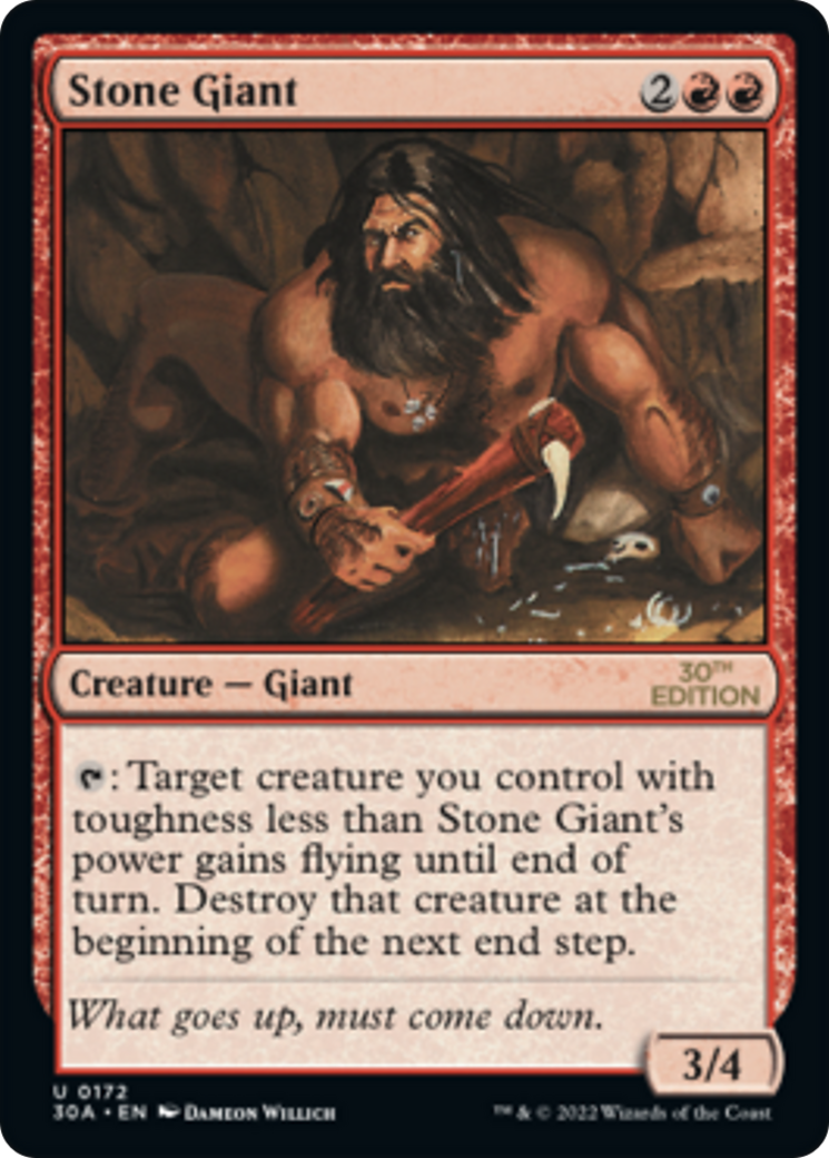{C} Stone Giant [30th Anniversary Edition][30A 172]