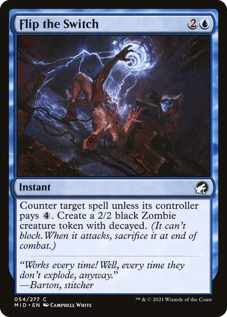 {C} Flip the Switch [Innistrad: Midnight Hunt][MID 054]