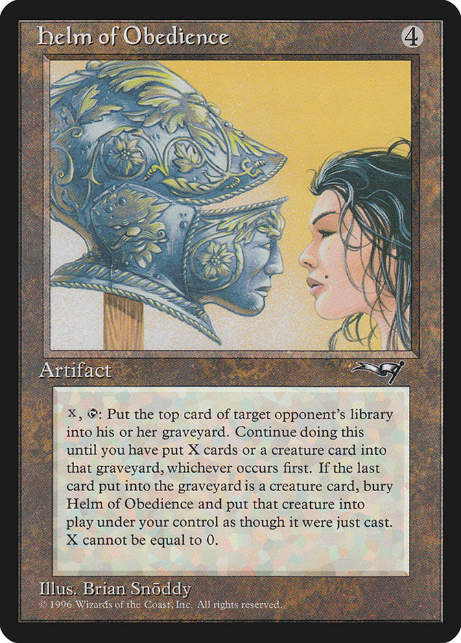{R} Helm of Obedience [Alliances][ALL 121] - Misty Mountain Games