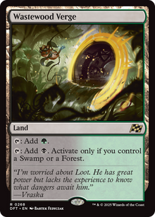 {@R} Wastewood Verge [Aetherdrift][DFT 268]