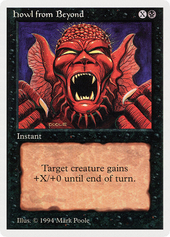{C} Howl from Beyond [Summer Magic / Edgar][SUM 114]