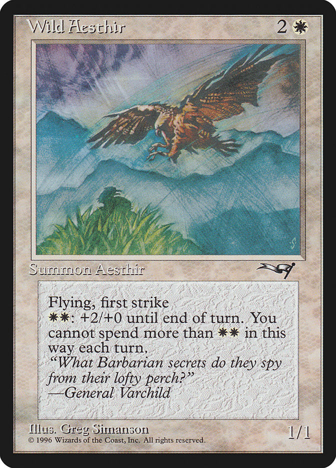 {C} Wild Aesthir (Mountain Background) [Alliances][ALL 21A]