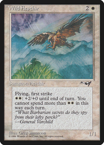 {C} Wild Aesthir (Mountain Background) [Alliances][ALL 21A]