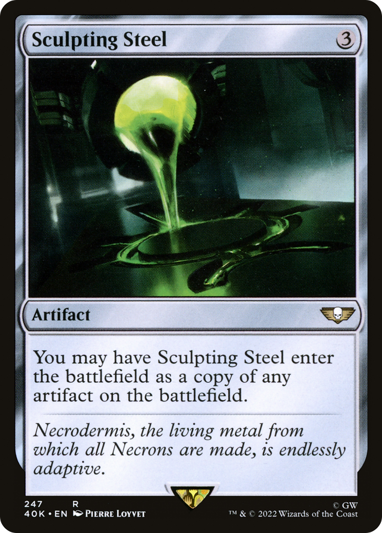 {R} Sculpting Steel [Universes Beyond: Warhammer 40,000][40K 247]