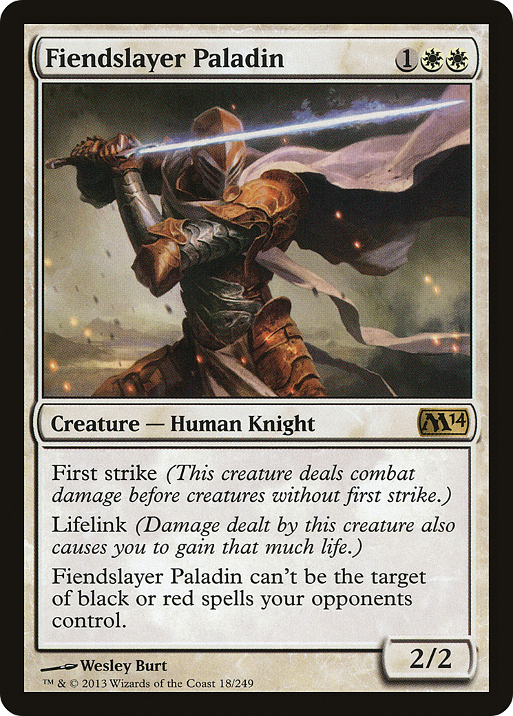 {R} Fiendslayer Paladin [Magic 2014][M14 018] - Misty Mountain Games