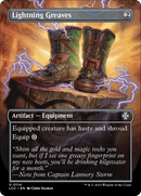 {C} Lightning Greaves (Borderless) [The Lost Caverns of Ixalan Commander][LCC 114]