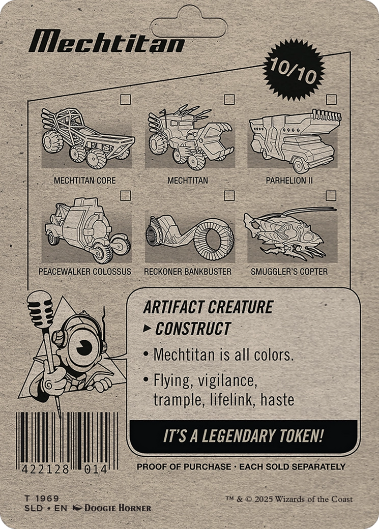 Mechtitan Token [SLD 1969]  (Borderless)