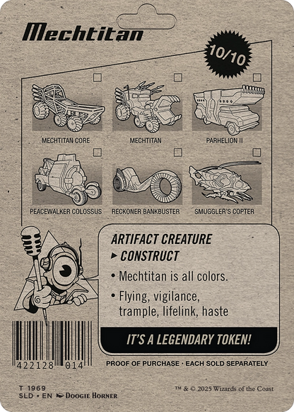 Mechtitan Token [SLD 1969]  (Borderless)