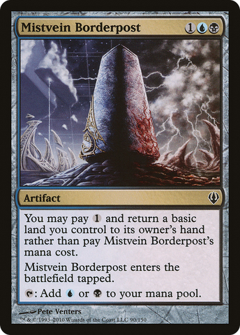 {C} Mistvein Borderpost [Archenemy][ARC 090]