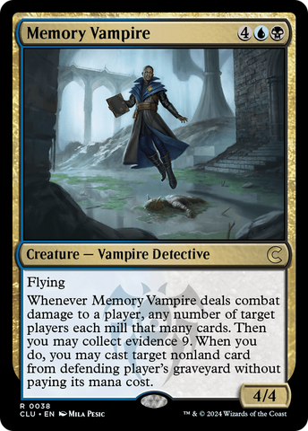 {R} Memory Vampire [Ravnica: Clue Edition][CLU 038]