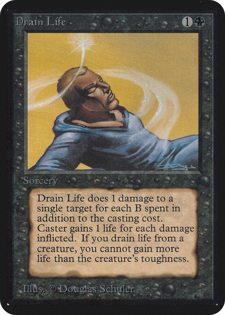 {C} Drain Life [Alpha Edition][LEA 105]