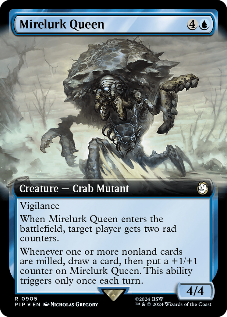 {R} Mirelurk Queen (Extended Art) (Surge Foil) [Fallout][PIP 905]