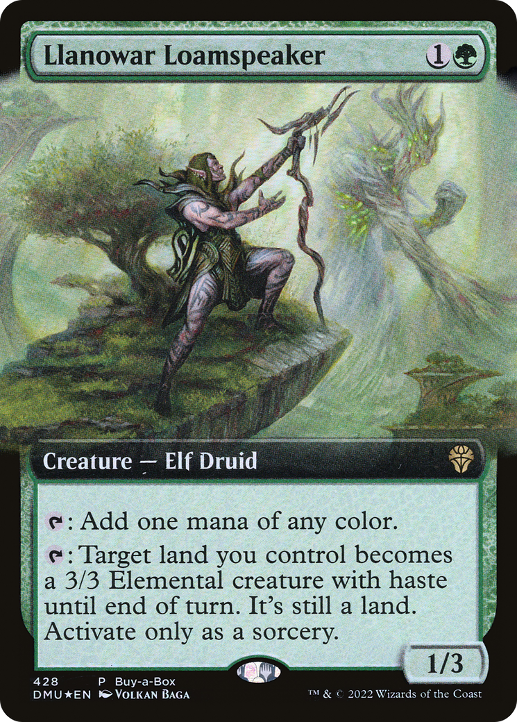 {R} Llanowar Loamspeaker (Buy-A-Box) [Dominaria United][DMU 428]
