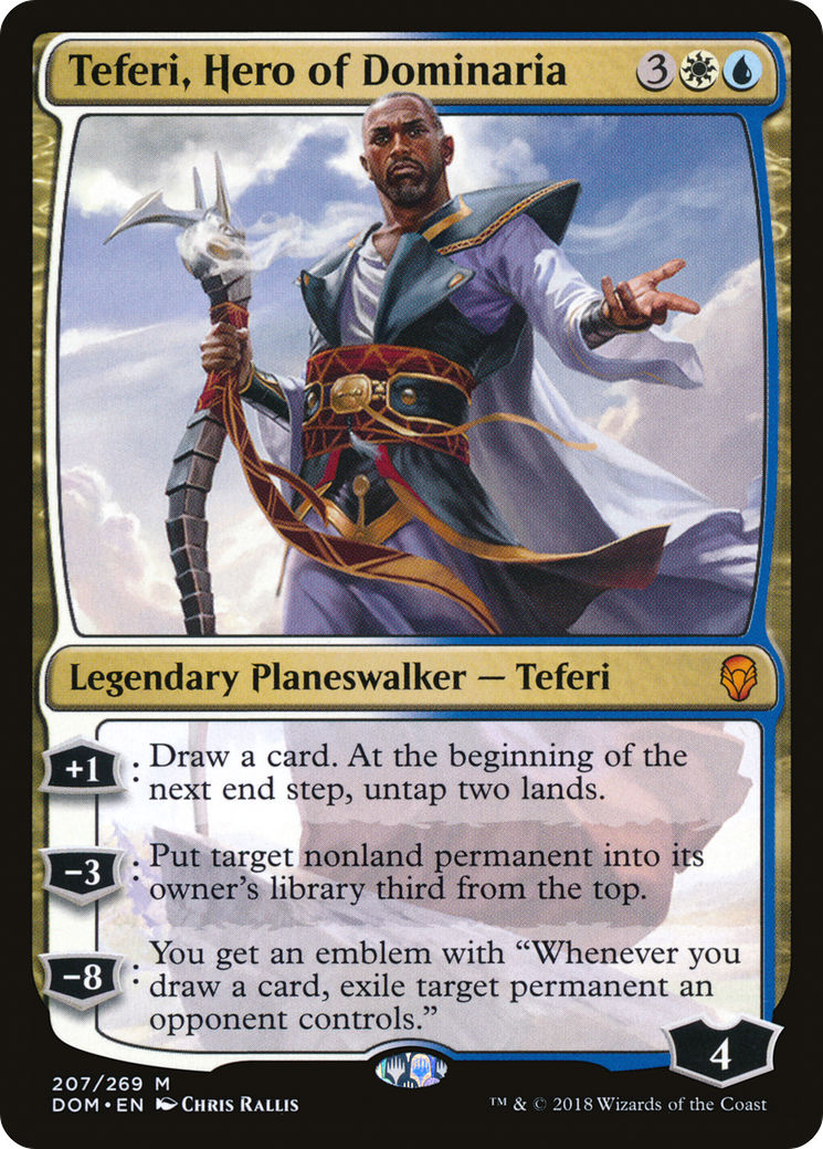 {R} Teferi, Hero of Dominaria [Dominaria][DOM 207]