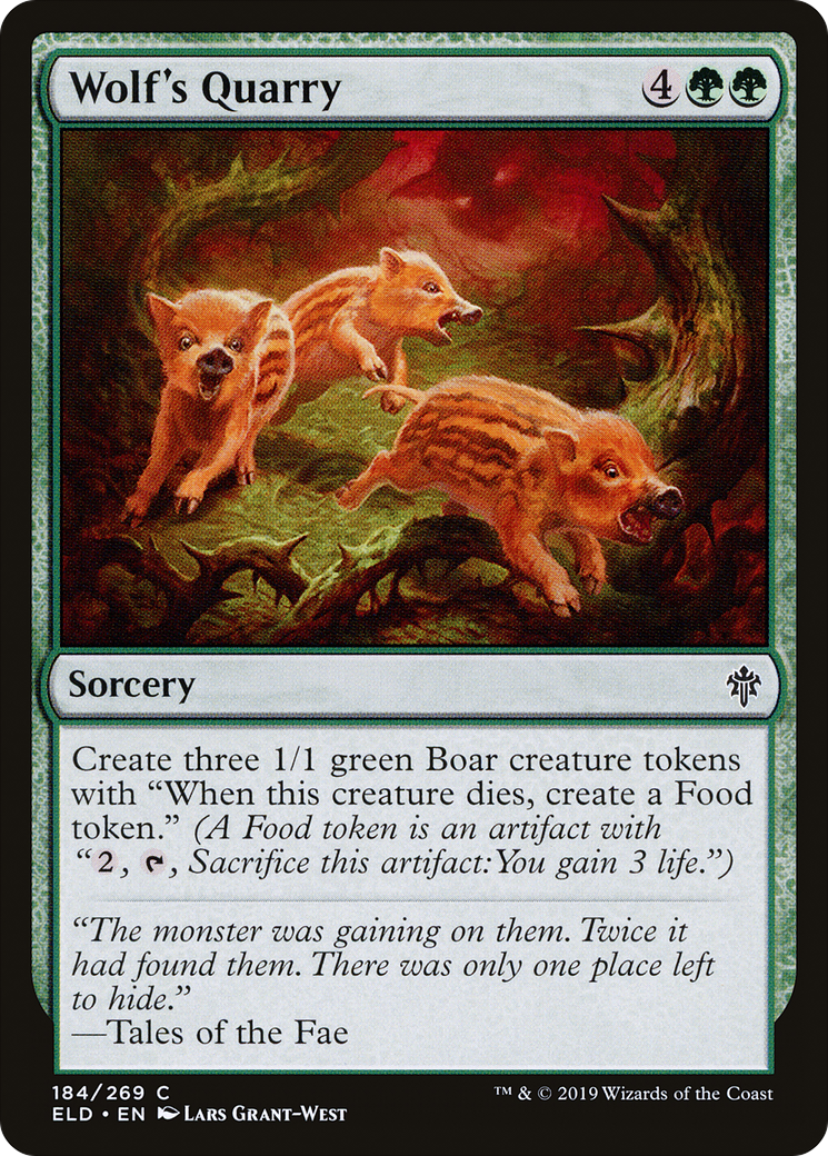 {C} Wolf's Quarry [Throne of Eldraine][ELD 184]