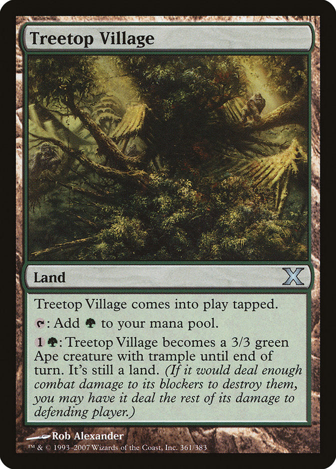 {C} Treetop Village [Tenth Edition][10E 361]