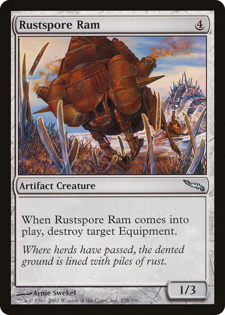 {C} Rustspore Ram [Mirrodin][MRD 235]