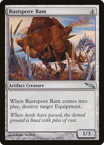 {C} Rustspore Ram [Mirrodin][MRD 235]
