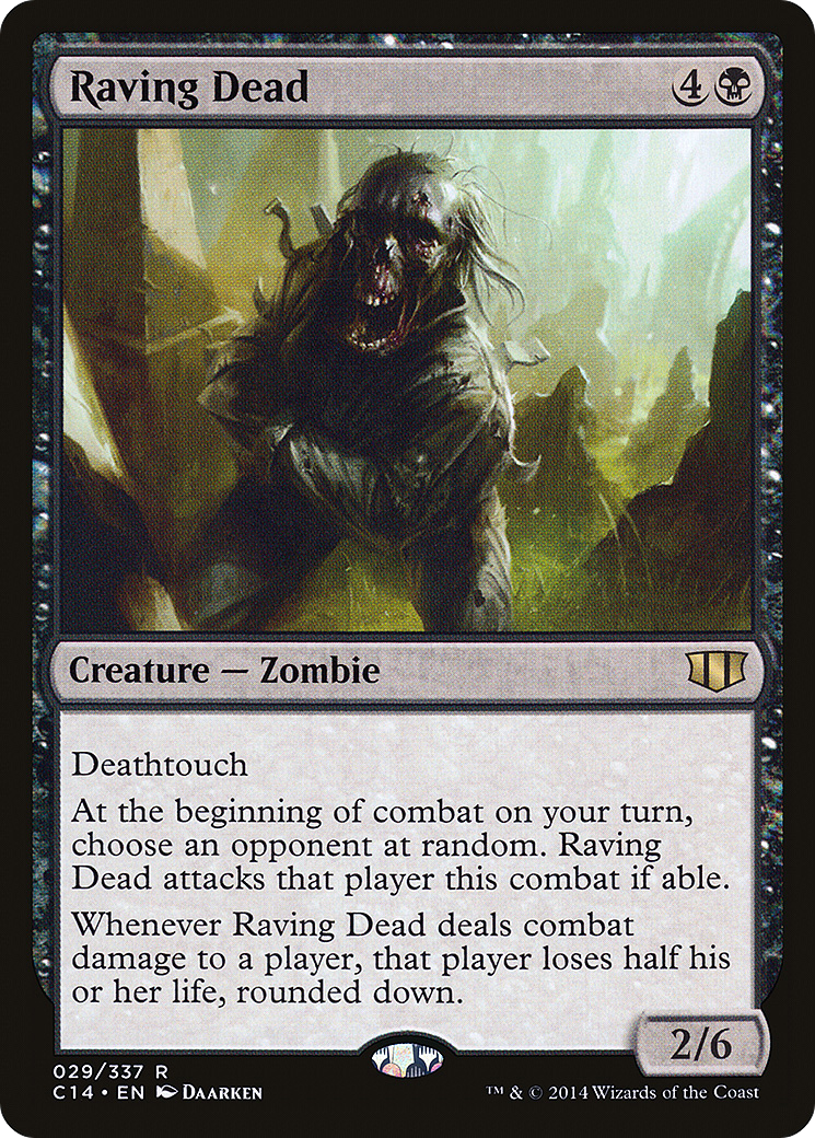 {R} Raving Dead [Commander 2014][C14 029] - Misty Mountain Games