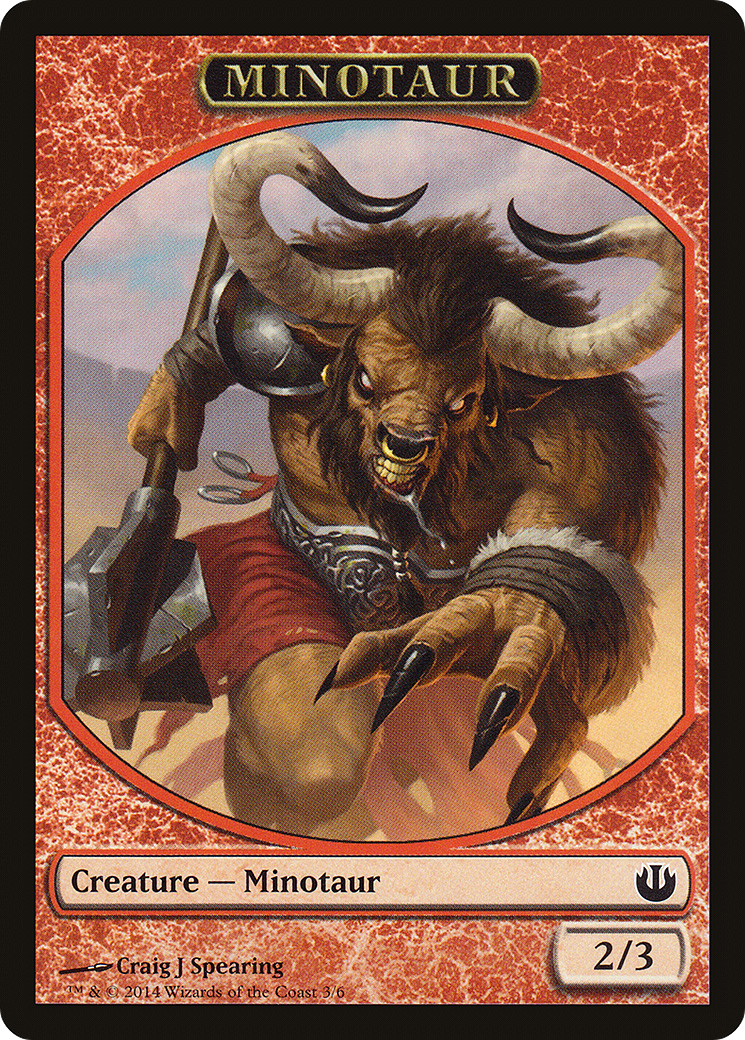 {T} Minotaur Token [Journey into Nyx Tokens][TJOU 003]