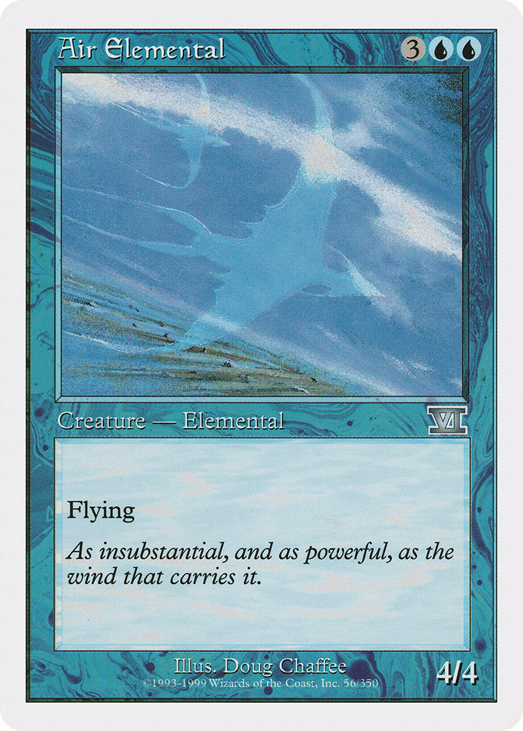 {C} Air Elemental [Classic Sixth Edition][6ED 056]