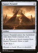 {C} Sunset Pyramid [Commander Legends][CMR 345]