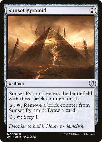 {C} Sunset Pyramid [Commander Legends][CMR 345]