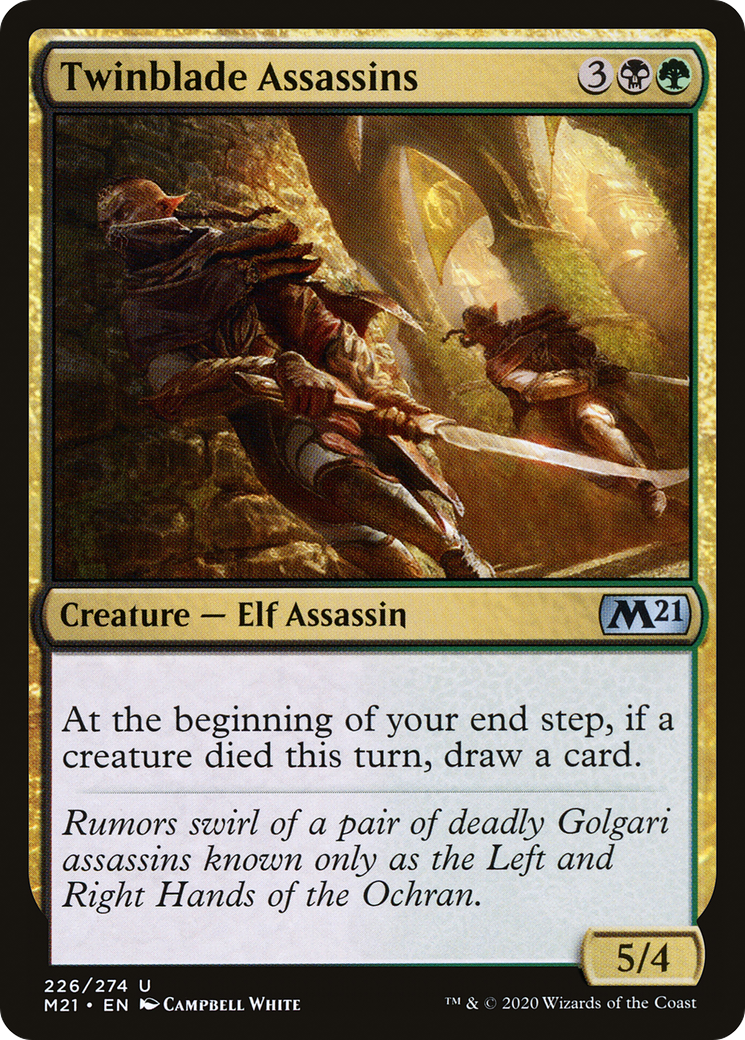 {C} Twinblade Assassins [Core Set 2021][M21 226]