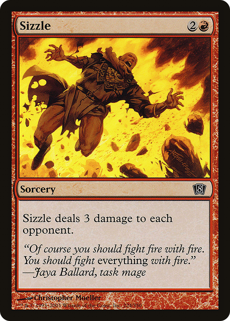 {C} Sizzle [Eighth Edition][8ED 224]