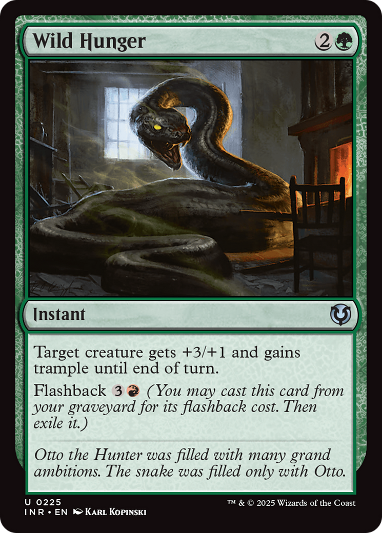 {C} Wild Hunger [Innistrad Remastered][INR 225]