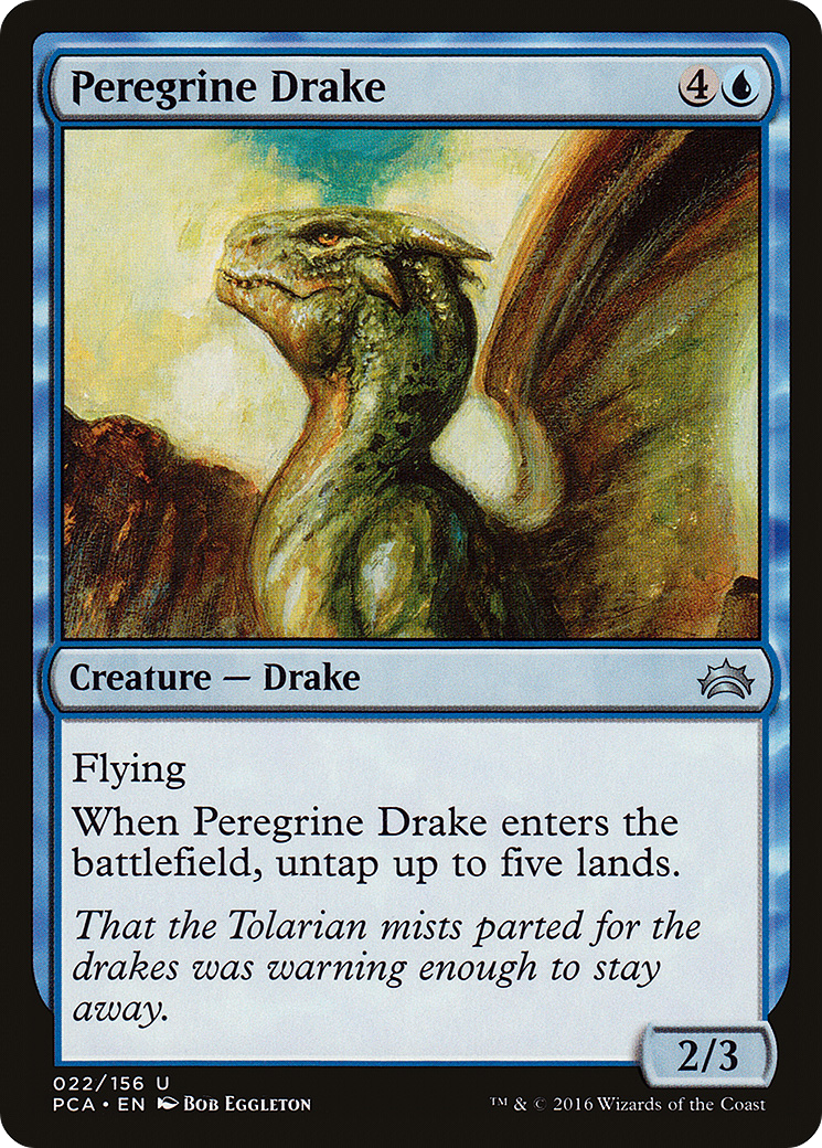 {C} Peregrine Drake [Planechase Anthology][PCA 022]