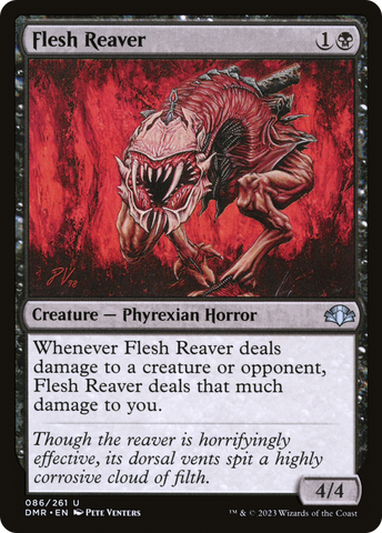{C} Flesh Reaver [Dominaria Remastered][DMR 086]