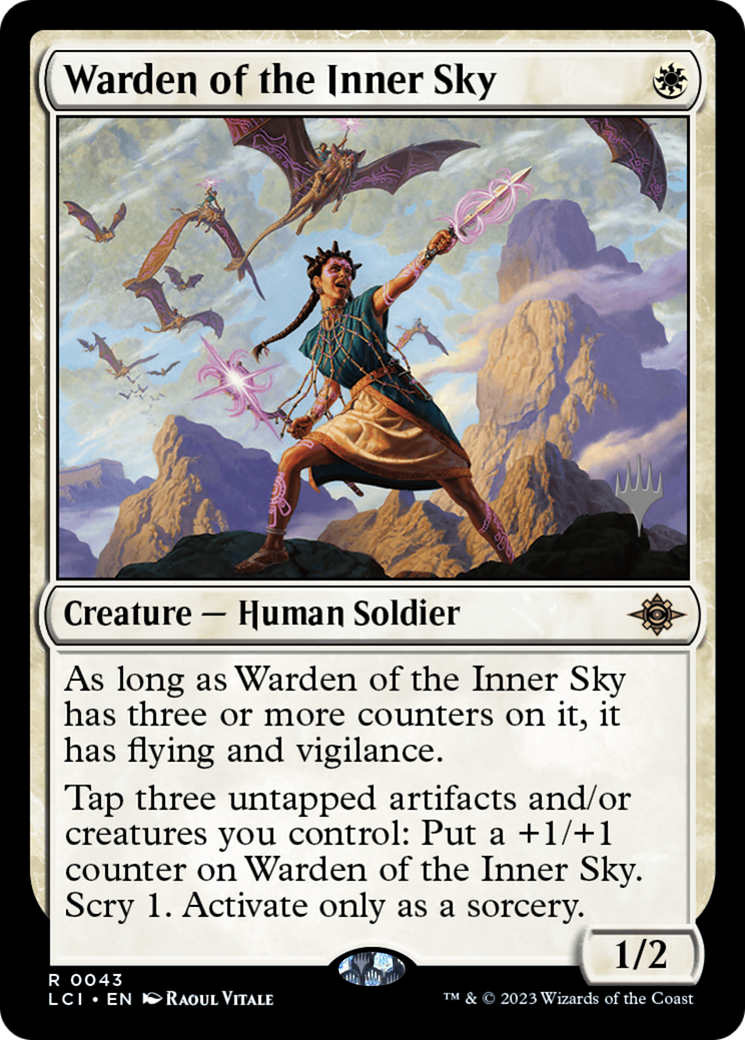 {@R} Warden of the Inner Sky (Promo Pack) [The Lost Caverns of Ixalan Promos][PP LCI 043]