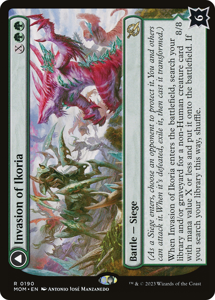 {R} Invasion of Ikoria // Zilortha, Apex of Ikoria [March of the Machine][MOM 190]