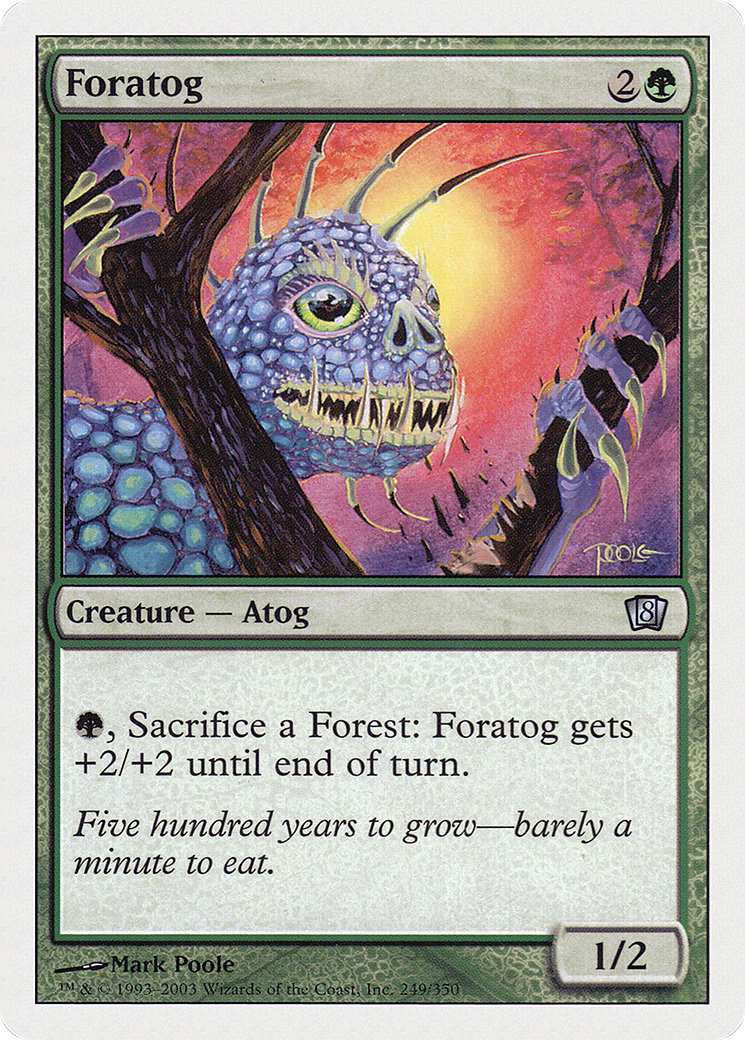 {C} Foratog [Eighth Edition][8ED 249]
