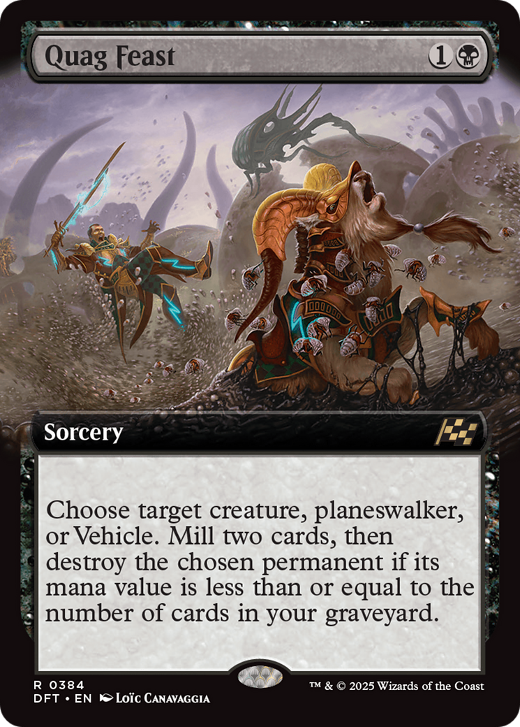 {@R} Quag Feast (Extended Art) [Aetherdrift][DFT 384]