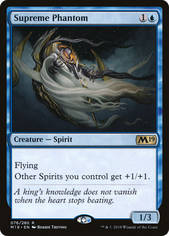 {R} Supreme Phantom [Core Set 2019][M19 076]