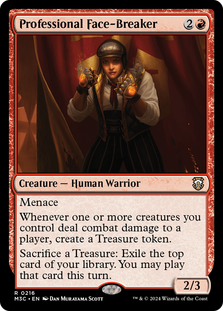 {R} Professional Face-Breaker [Modern Horizons 3 Commander][M3C 216]