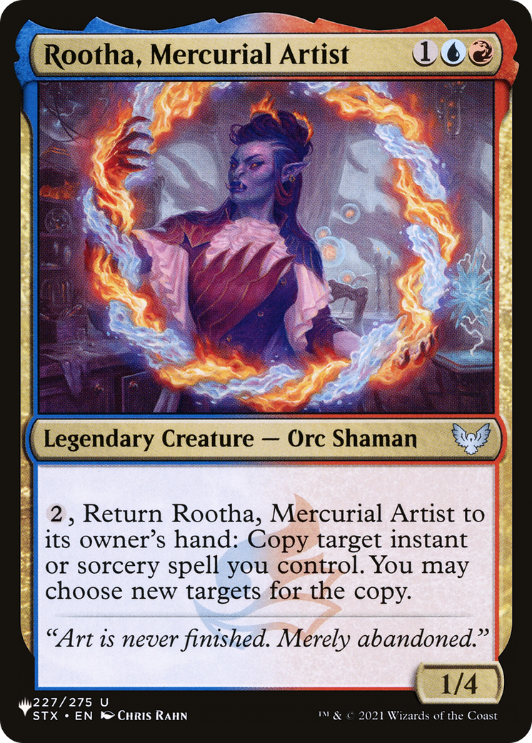 Rootha, Mercurial Artist [LIST STX-227]