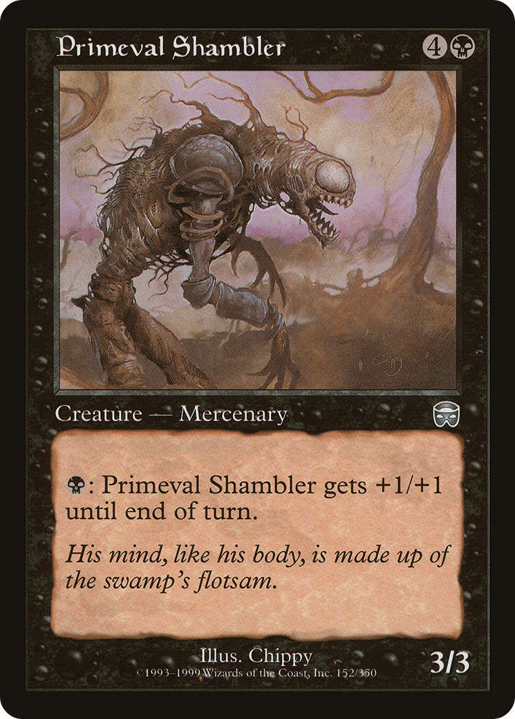 {C} Primeval Shambler [Mercadian Masques][MMQ 152]