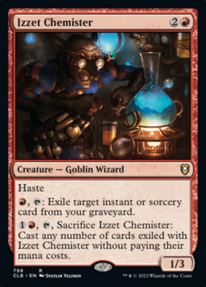 {R} Izzet Chemister [Commander Legends: Battle for Baldur's Gate][CLB 798]
