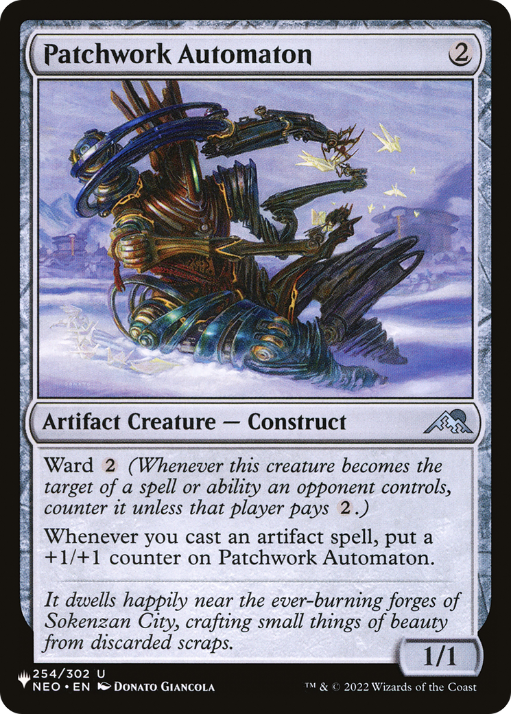 Patchwork Automaton [LIST 254/302]