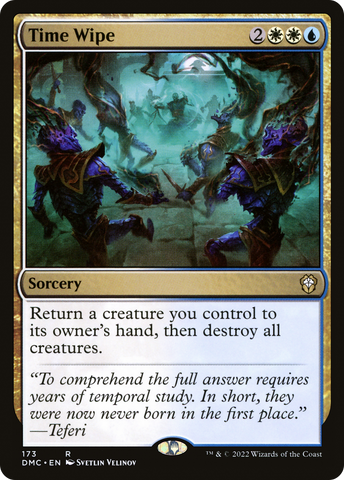 {R} Time Wipe [Dominaria United Commander][DMC 173]