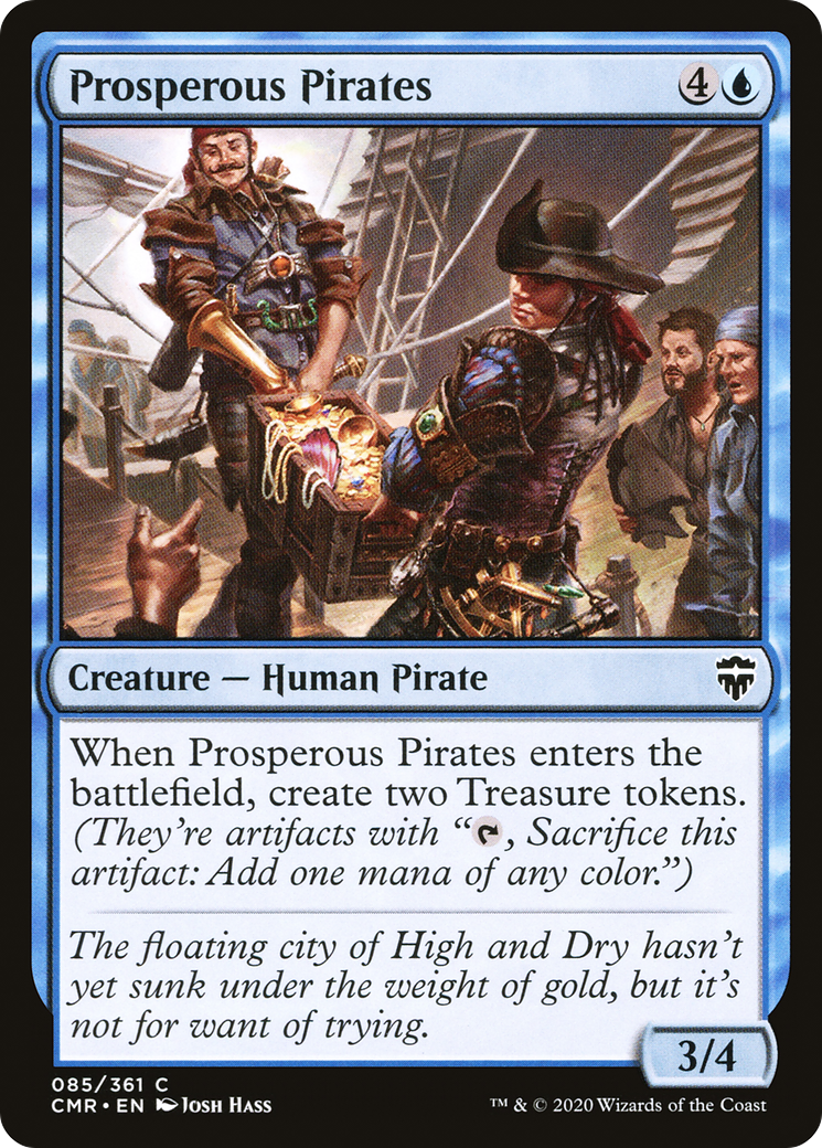 {C} Prosperous Pirates [Commander Legends][CMR 085]